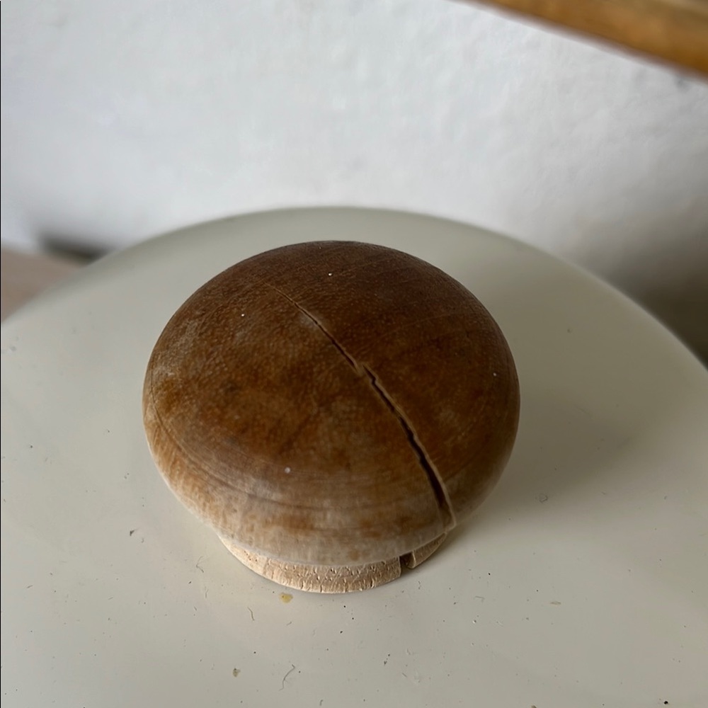 Floral Ceramic Teapot with Wooden Handle - Picture 5 of 13